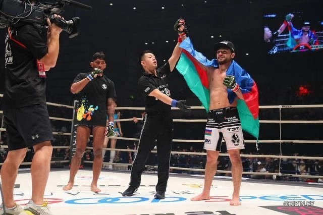 Азербайджанский боец ММА одержал победу над японцем на Гран-при Rizin – ФОТО/ВИДЕО