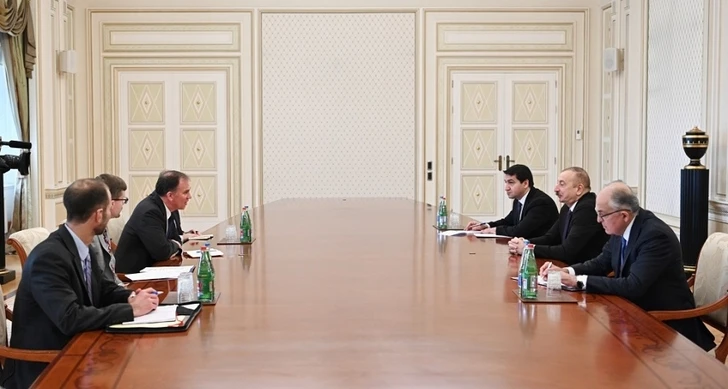 Ильхам Алиев принял советника замгоссекретаря США по энергетической дипломатии - ФОТО/ВИДЕО/ОБНОВЛЕНО