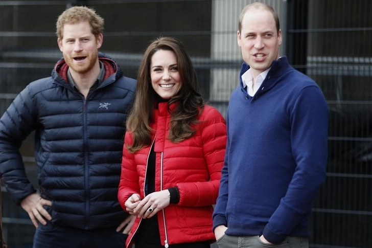 Кейт Миддлтон и принц Уильям обрадовались возвращению Гарри на родину