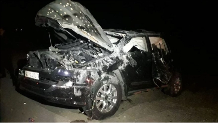 Два человека погибли в аварии в Кюрдамирском районе Азербайджана - ВИДЕО