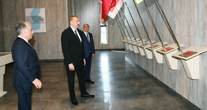 Ильхам Алиев принял участие в открытии Музея государственных символов в Товузе – ФОТО/ОБНОВЛЕНО