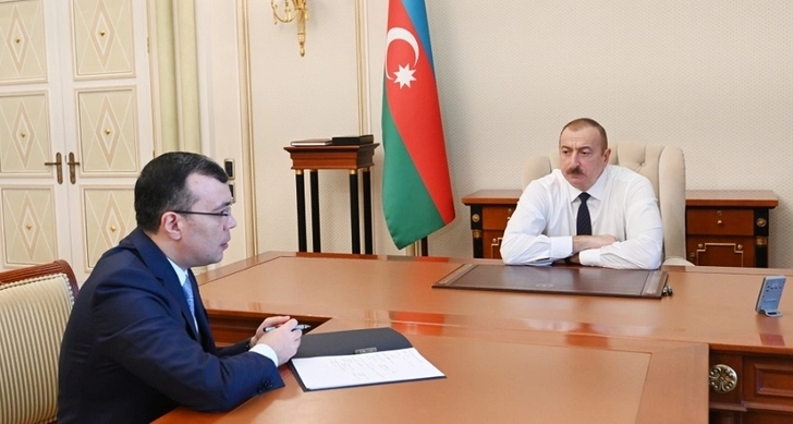 Президент Азербайджана принял министра труда и социальной защиты населения - ВИДЕО/ОБНОВЛЕНО
