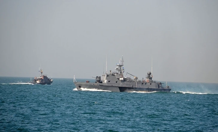 Военно-морские силы Азербайджана провели тактическое учение - ФОТО/ВИДЕО