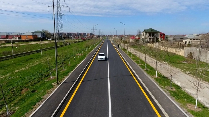 Завершилась реконструкция дороги в одном из поселков Абшеронского района - ФОТО