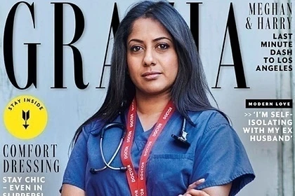 Моделями для глянцевого журнала впервые стали обычные женщины-врачи – ФОТО