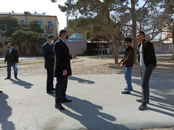 В Хазарском районе усилен контроль соблюдения правил особого карантинного режима – ФОТО