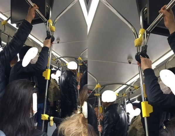 В Баку водитель автобуса нарушил правила карантинного режима - ФОТО