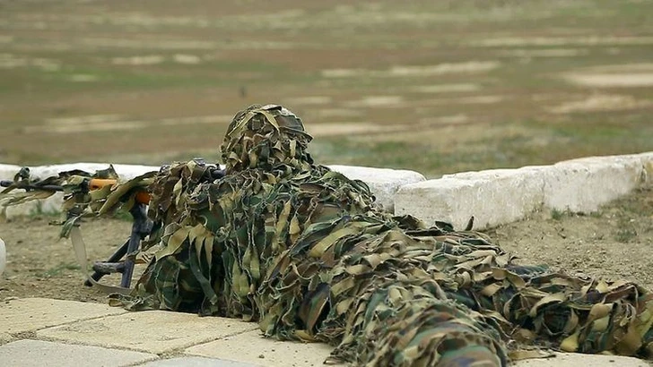 В азербайджанской армии проверяется уровень подготовки снайперов - ФОТО