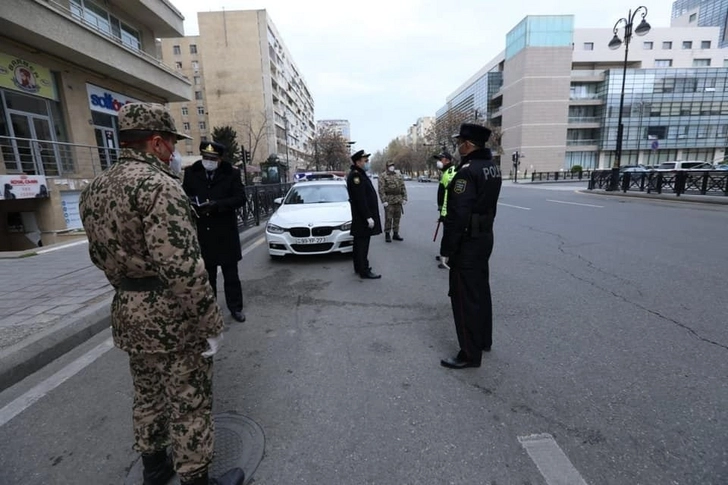 В Азербайджане за нарушение карантинного режима к ответственности привлечены более двух тысяч водителей