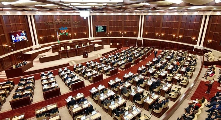 Объявлена повестка заседания парламента Азербайджана