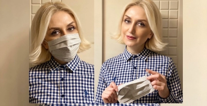 Гюльнара Халилова раздала малоимущим 900 масок  и рассказала, как они превратились в модный тренд - ИНТЕРВЬЮ