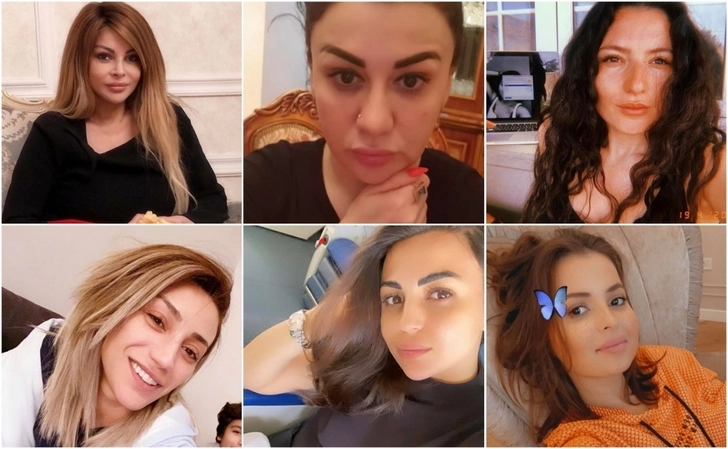 Представительницы азербайджанского шоу-бизнеса без макияжа на карантине – ФОТО