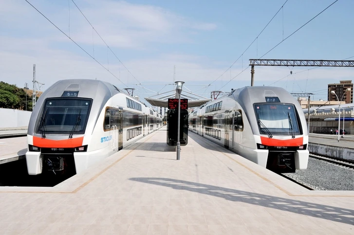 По маршруту Баку-Сумгайыт запускаются новые поезда