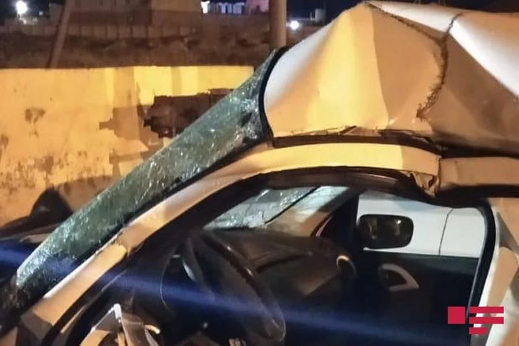 В Абшеронском райне столкнулись два автомобиля: есть погибший и раненый – ФОТО