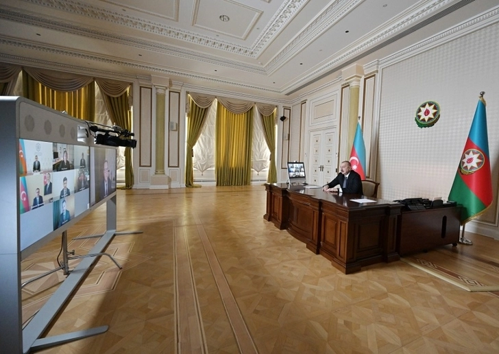 Президент Азербайджана и руководство CISCO провели видеоконференцию - ФОТО/ОБНОВЛЕНО