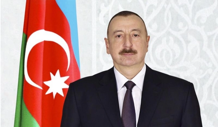 Президент Ильхам Алиев прибыл в Шамахинский район