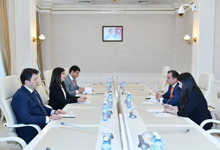 Прошла встреча межпарламентской Рабочей группы Азербайджан-Испания и временного поверенного в делах Испании