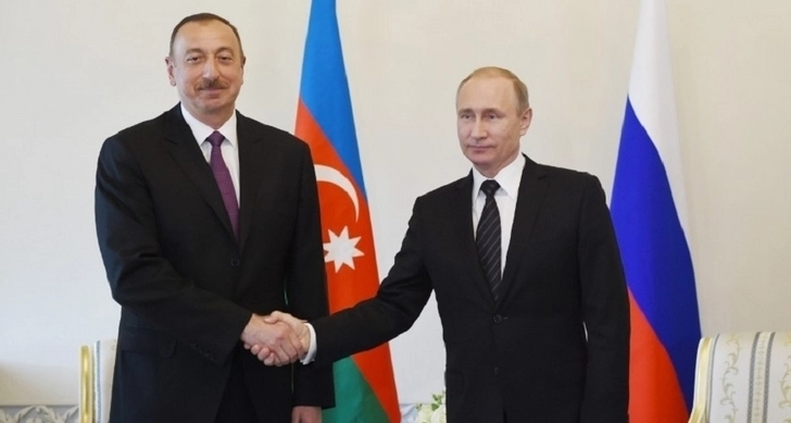 Ильхам Алиев и Владимир Путин обсудили ситуацию на российско-азербайджанской границе