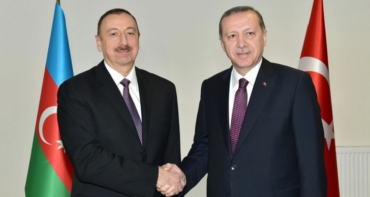 Ильхам Алиев поздравил Реджепа Тайипа Эрдогана