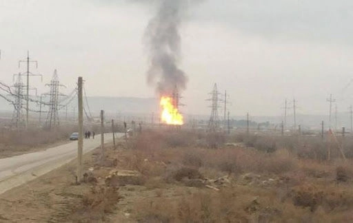 ПО «Азеригаз» прокомментировало взрыв газопровода в Товузском районе