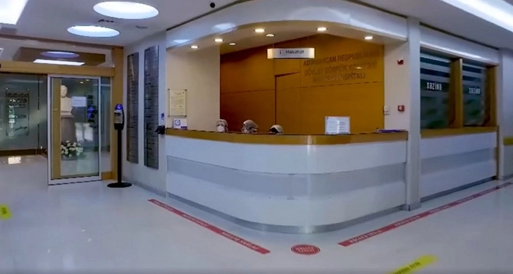 ГТК Азербайджана показал, как борются с COVID-19 в Центральном таможенном госпитале - ВИДЕО