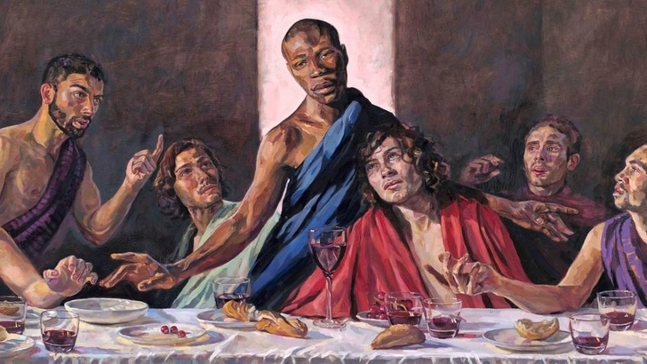 В британском соборе  появилась «Тайная вечеря» с чернокожим Христом