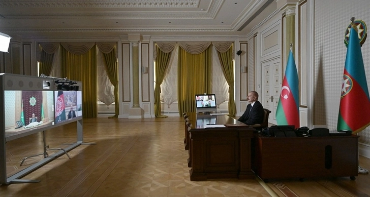Президенты Азербайджана, Афганистана и Туркменистана провели встречу посредством видеконференции – ОБНОВЛЕНО