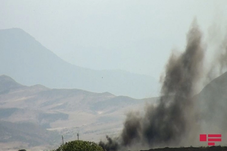 Армяне совершили поджог на оккупированных территориях