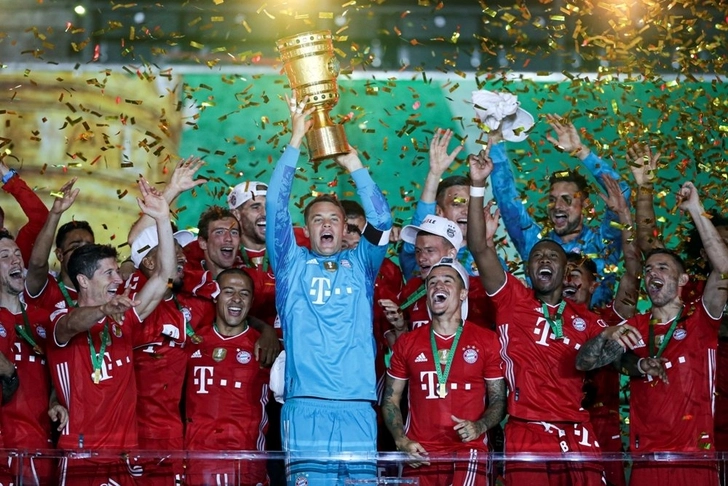 «Бавария» нанесла поражение «Байеру» и завоевала 20-й Кубок Германии