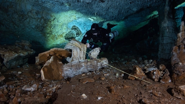 В подводных пещерах Мексики найдены 12000-летние рудники – ВИДЕО