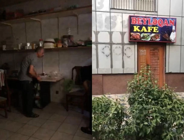 В Баку оштрафованы арендатор и посетители кафе - ФОТО