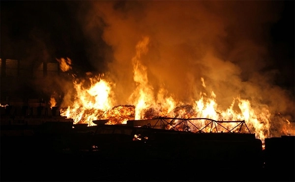 В Гейгеле сгорела ферма, есть пострадавшие