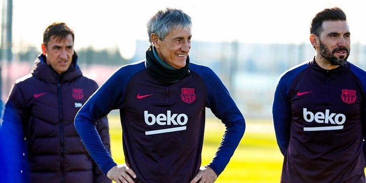 «Барселона» намерена оставить Сетьена главным тренером на следующий сезон