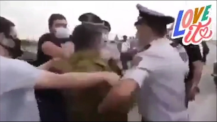 Армянская полиция отлавливает дезертиров, бегущих от границы с Азербайджаном - ВИДЕО