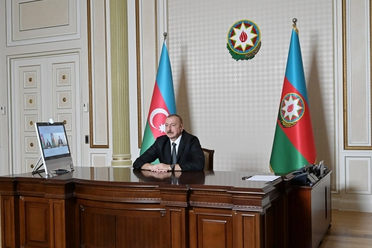 Президент Ильхам Алиев провел встречу с новоназначенным главой МИД в формате видеосвязи - ОБНОВЛЕНО/ФОТО
