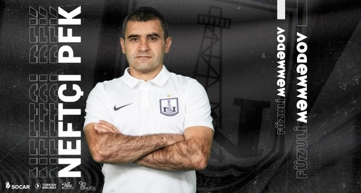 Физули Мамедова утвердили на пост главного тренера «Нефтчи»