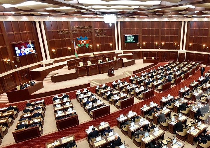 Стала известна повестка очередного заседания парламента Азербайджана