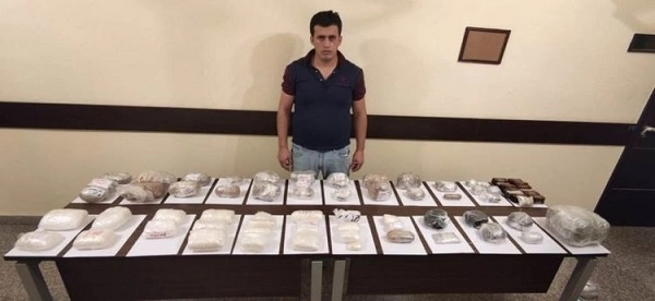 Пограничники Азербайджана пресекли контрабанду около 24 кг наркотиков - ФОТО