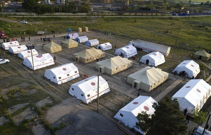 Выросло число обитателей палаточного лагеря в Дагестане