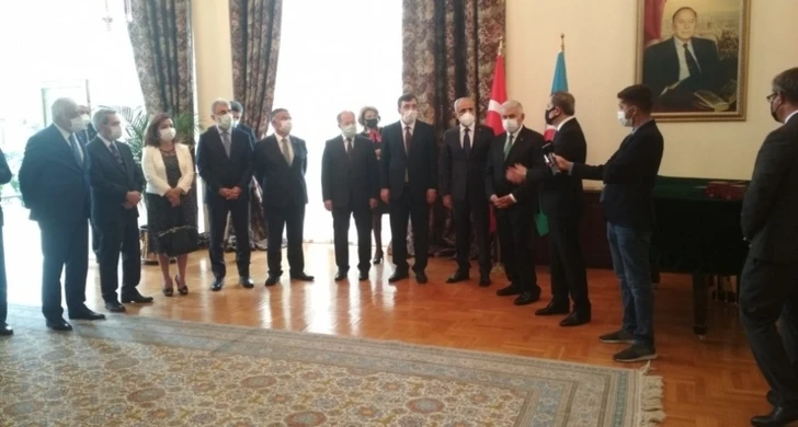 В Анкаре состоялась церемония вручения орденов и медалей Азербайджана