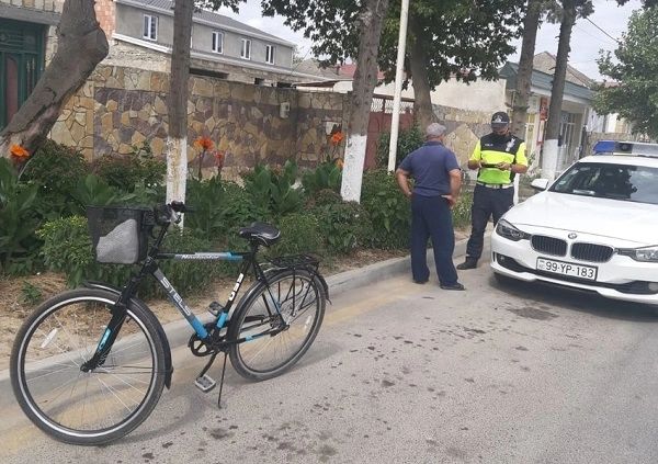 В Шабране оштрафованы велосипедисты - ФОТО