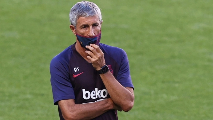 «Барселона» подтвердила увольнение Сетьена с поста главного тренера