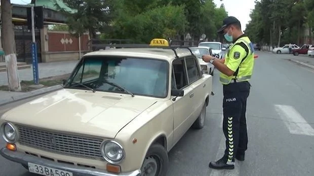 Дорожная полиция Кюрдамира оштрафовала 50 водителей - ВИДЕО