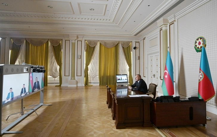 Президент Ильхам Алиев принял вновь назначенных глав Исполнительной власти - ВИДЕО/ОБНОВЛЕНО