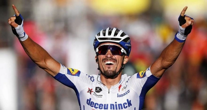 Жюлиан Алафилипп выиграл второй этап «Тур де Франс»