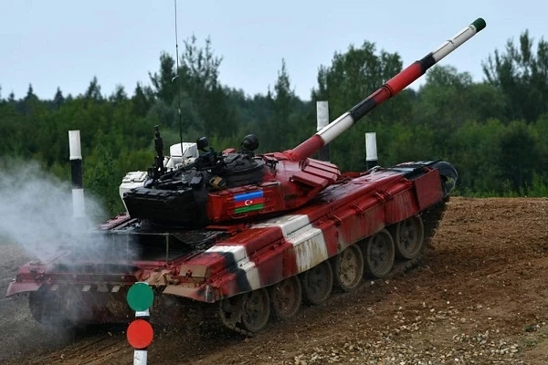 Азербайджанские танкисты вышли в полуфинал конкурса «Танковый биатлон» - ФОТО/ВИДЕО