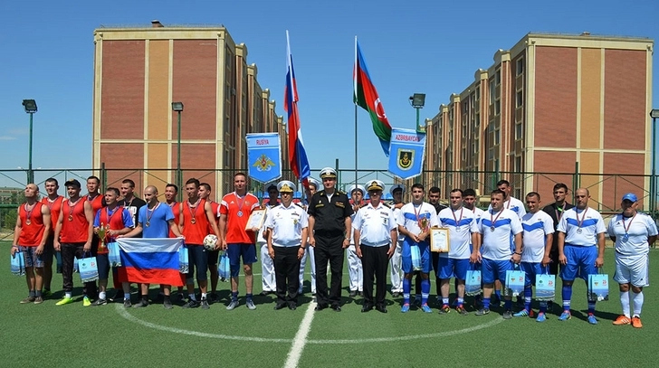 Участники конкурса «Кубок моря» состязались в товарищеских матчах - ФОТО