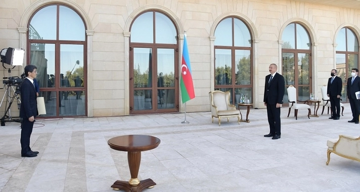 Президент Азербайджана принял верительные грамоты нового посла Японии в Азербайджане - ФОТО/ВИДЕО/ОБНОВЛЕНО
