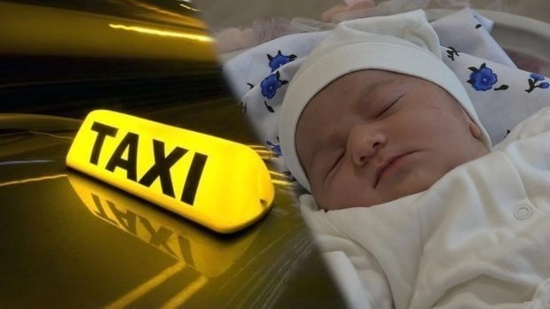 Опубликованы кадры младенца, родившегося в такси - ВИДЕО