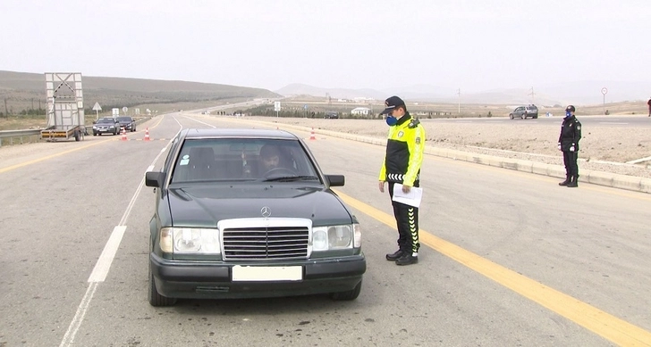 Дорожная полиция обратилась к водителям по поводу ликвидации карантинных постов на въезде в Баку